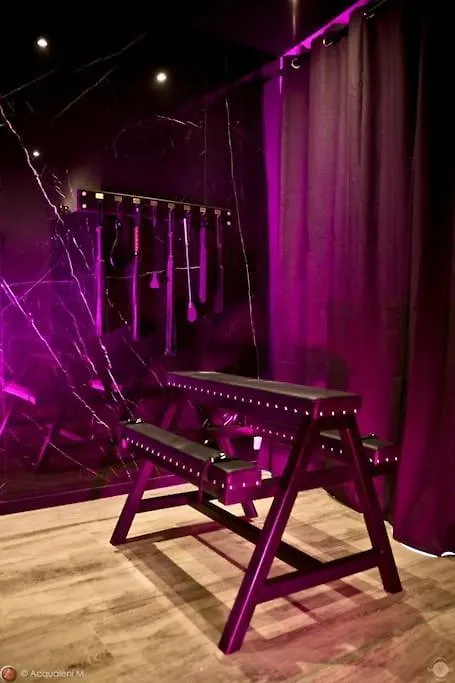 Apartment Greyroom Cannes-Love Room Bdsm France